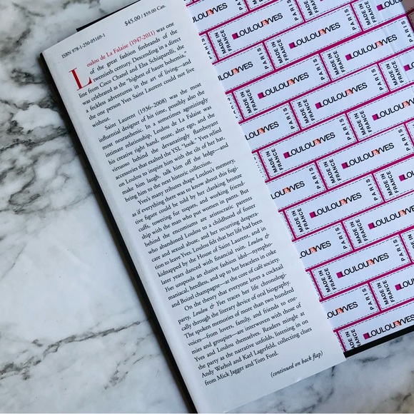 Loulou & Yves Coffee Table Book - Picture 15 of 16